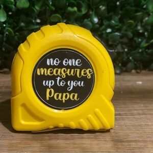 DAD GRANDPA PAPA FATHERS DAY GIFT TOOL MEASURE TAPE